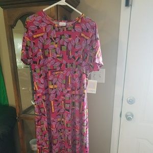 **Last Chance** Lularoe Maria Dress xl